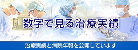 数字で見る治療実績